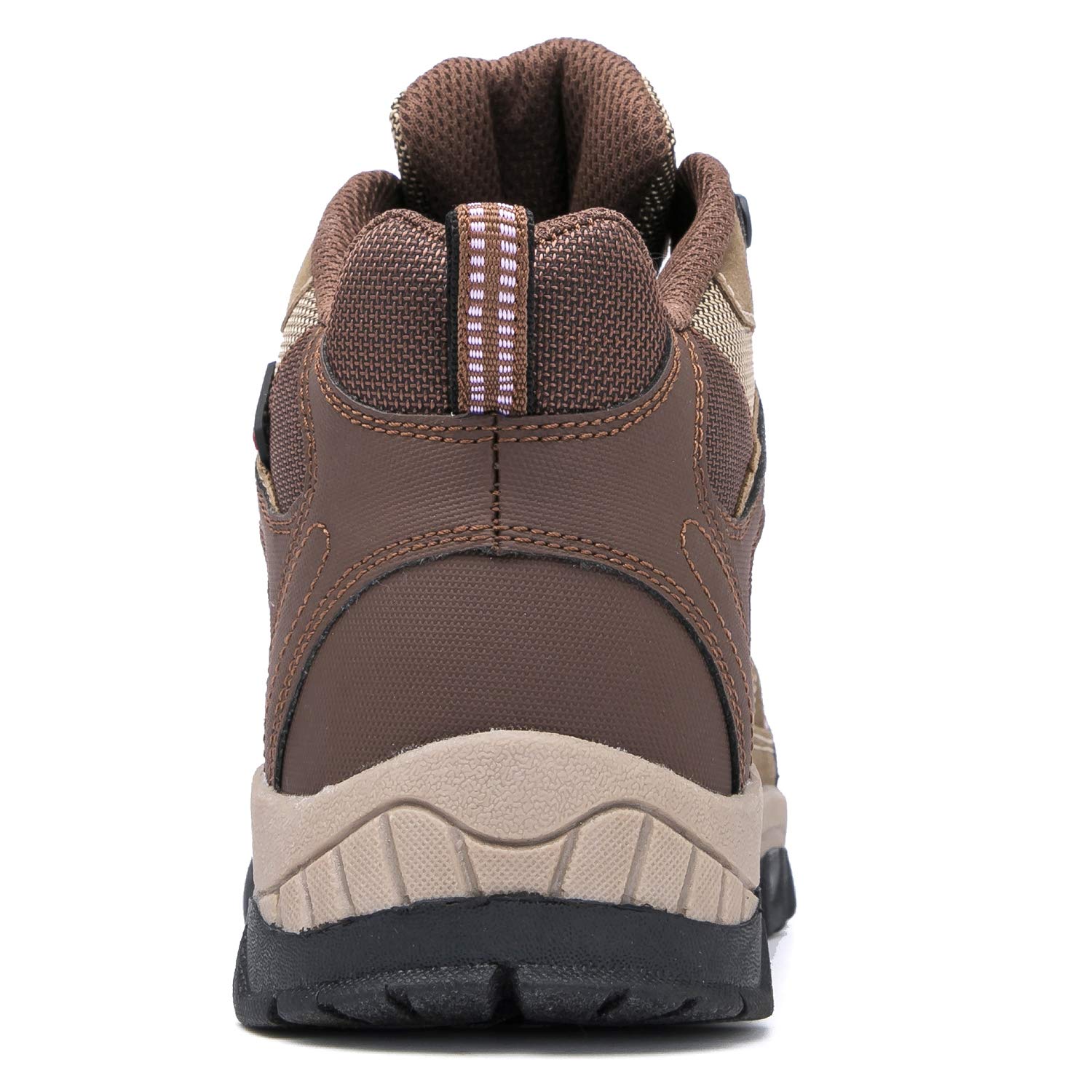 Women's Brown Oak Waterproof Hiking Boots - Lightweight Trekking & Camping Shoes for Outdoor Adventures, Walking & Work