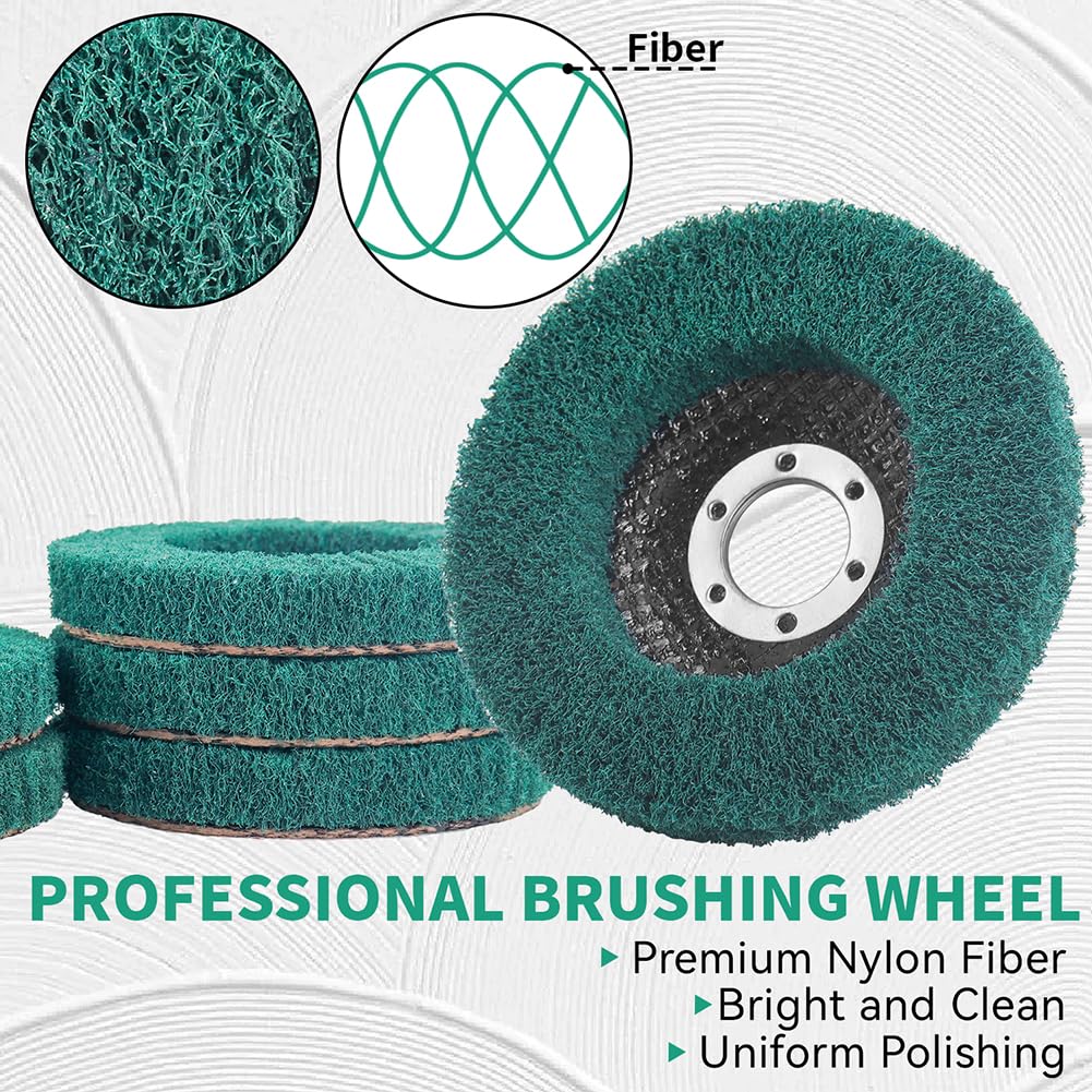 10Pcs 180 Grit Flap Discs for Angle Grinder - 4.5 Inch Coarse Sanding Discs, Paint & Rust Remover, Metal Polishing Wheel - Perfect for Metalworking, Wood Sanding & Surface Preparation