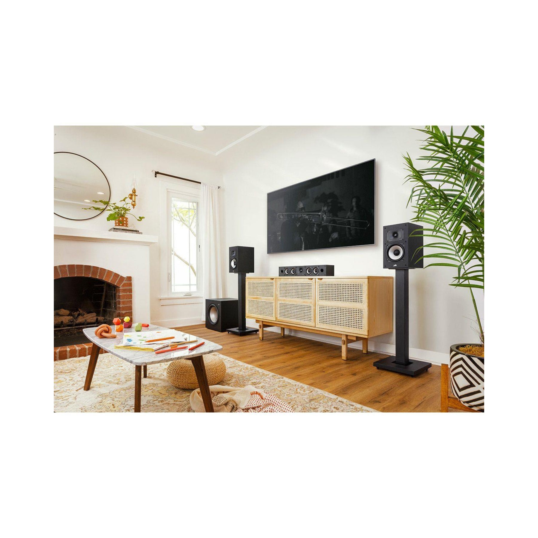 Polk Monitor XT20 Bookshelf Speakers (Pair) - High Performance Audio for Home Theater & Music | Open Box Clearance Sale | Perfect for Living Rooms, Studios & Home Theaters