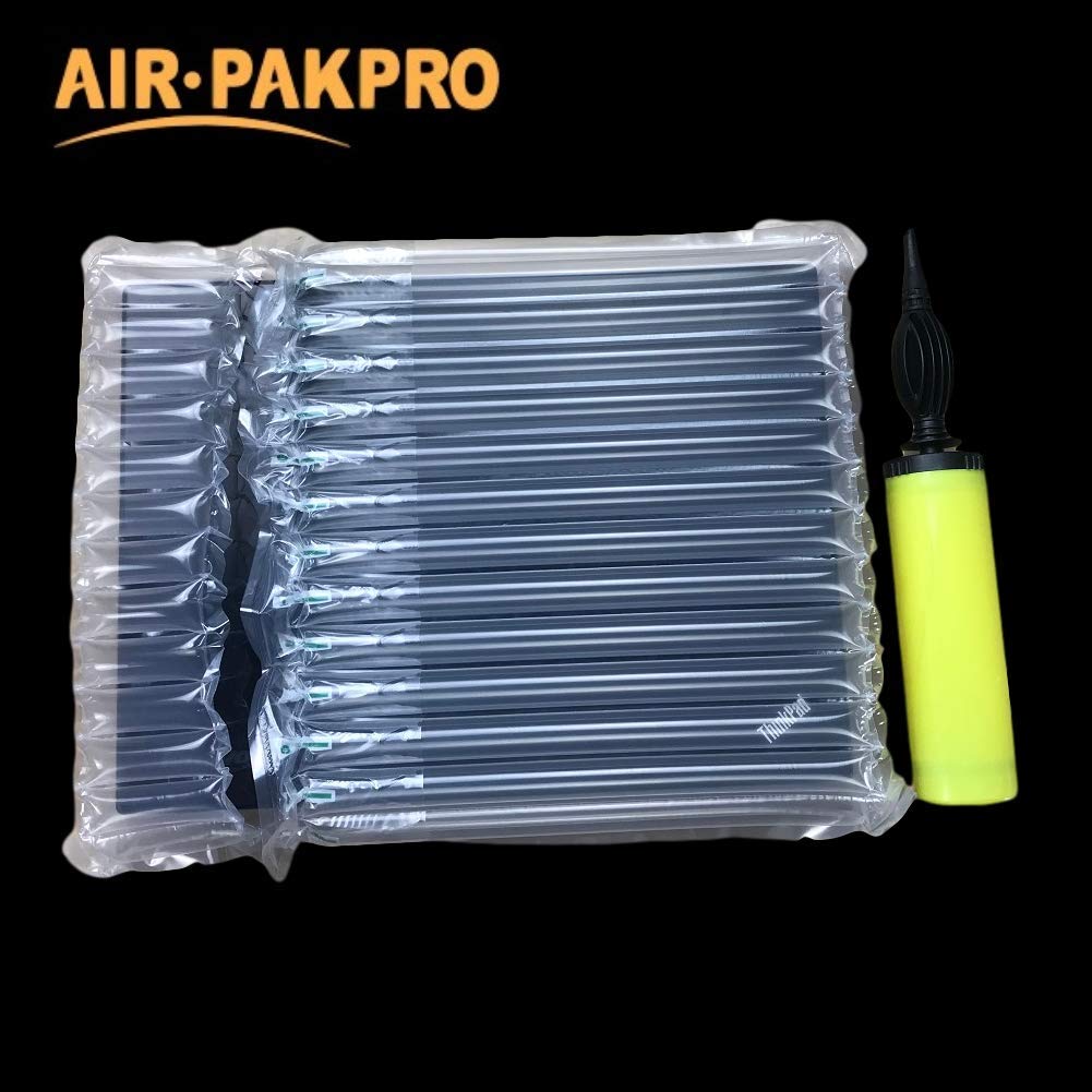 10 Pack AIR PAKPRO 17-Inch Inflatable Laptop Protective Bag with Hand Pump - Waterproof Shockproof Shipping Mailer for MacBook, Notebook Computers | Ideal for Safe Laptop Transport, Storage & E-Commerce Shipping