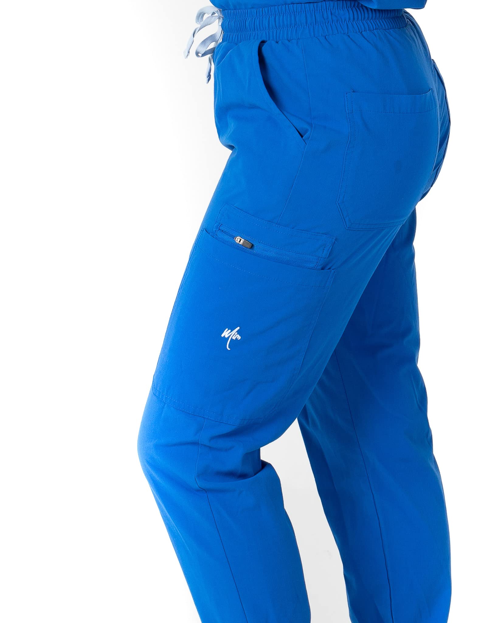Women's Jogger Scrub Pants - Skinny Leg Medical Pants in Burgundy, Black, Navy & Green | Comfortable Workwear for Nurses & Healthcare Professionals
