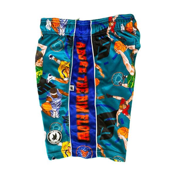 Boys' Above the Rim Basketball Shorts - Breathable Mesh Athletic Shorts for Kids - Perfect for Basketball, Running & Gym Workouts