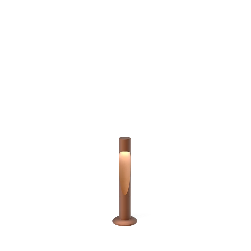 Flindt Outdoor Garden Bollard Light - Solar Powered LED Landscape Lighting for Pathways, Driveways, and Yards | Weather-Resistant Decorative Post Light for Home & Commercial Use