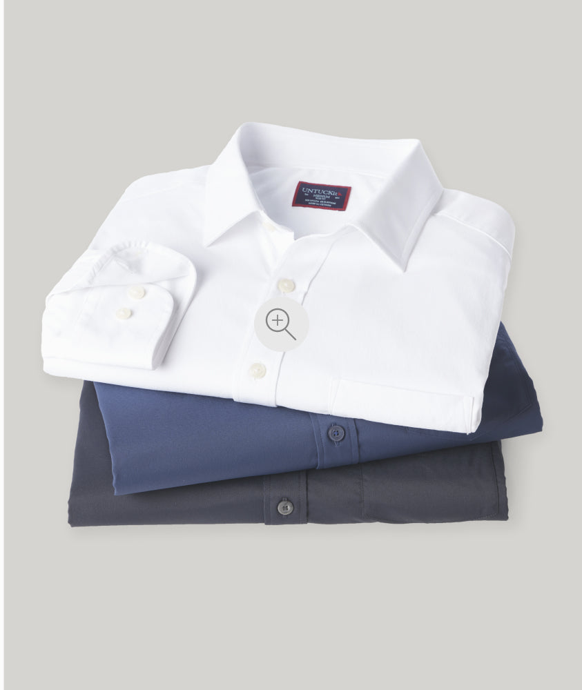 Wrinkle-Free Performance Gironde Shirt Bundle - Premium Non-Iron Dress Shirts for Men - Perfect for Office, Business Meetings & Formal Events