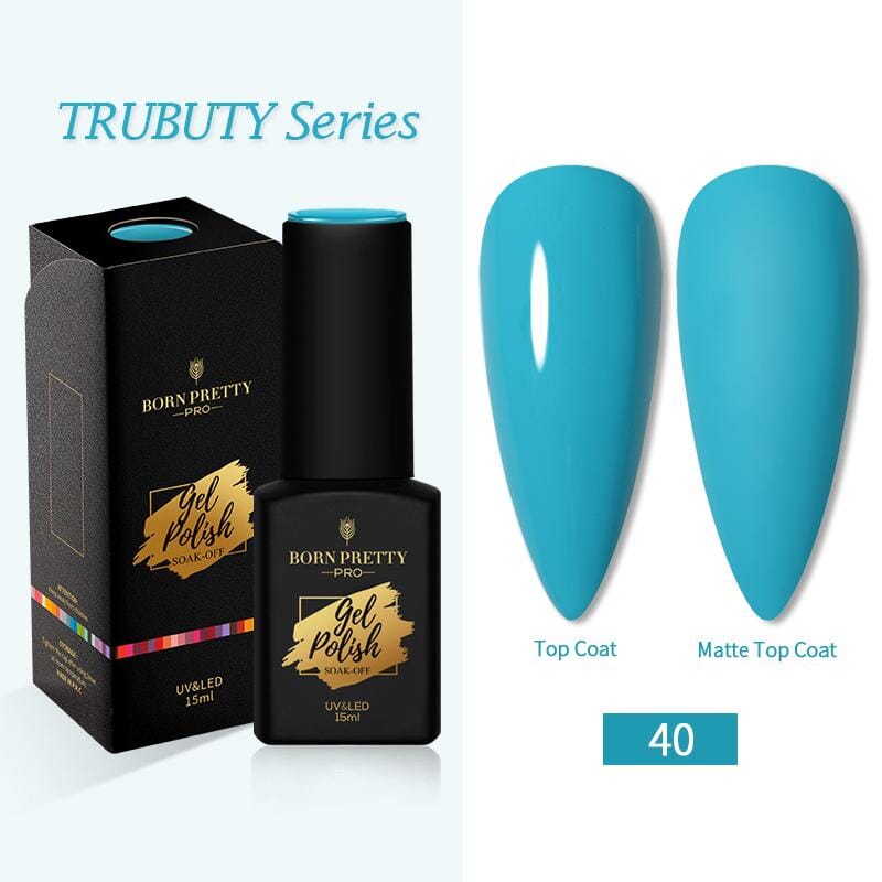 Trubuty Series Gel Polish 15ml - Long Lasting Nail Polish Kit for Salon & Home Manicure - Perfect for Nail Art, DIY Nails, and Professional Use