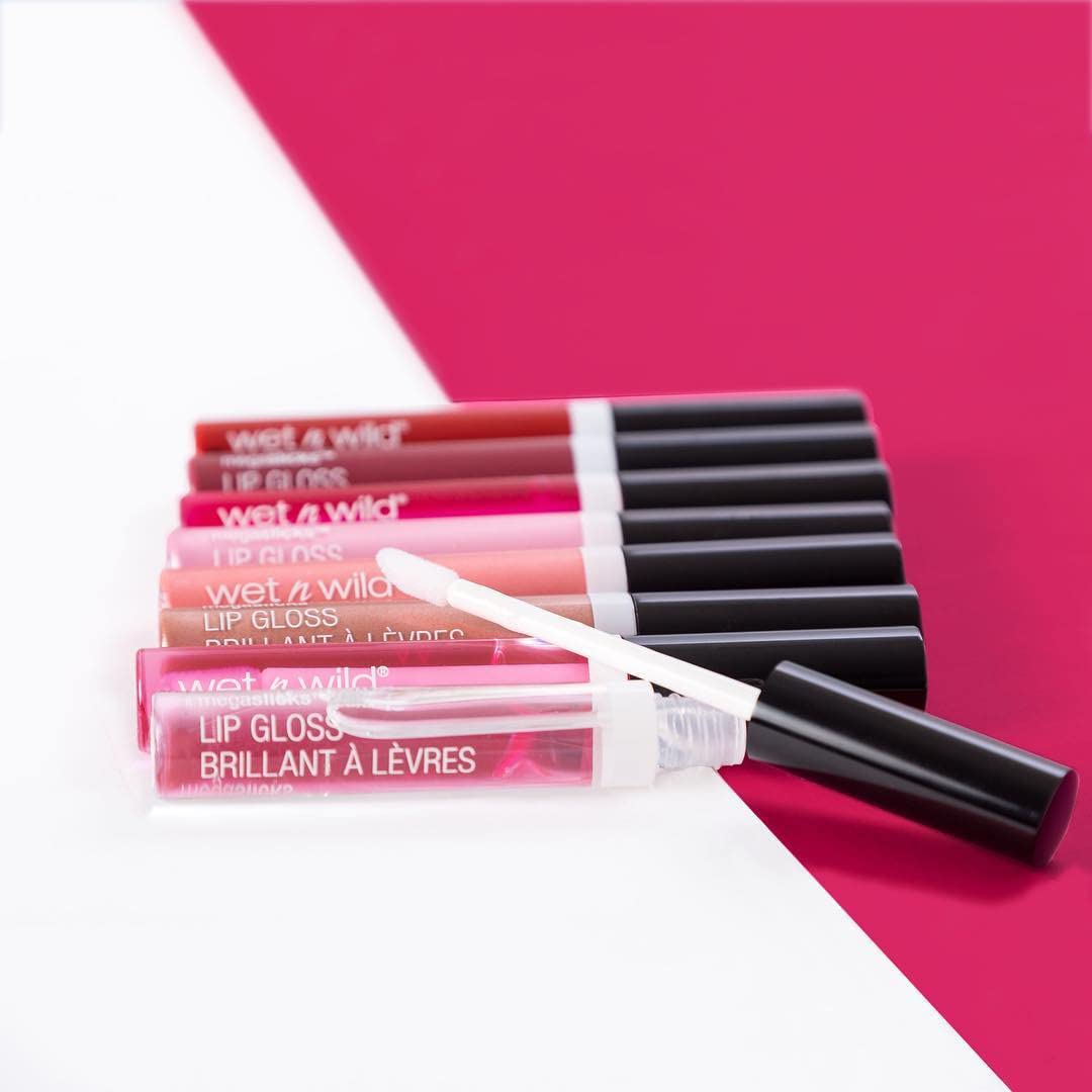 Wet n Wild Mega Last High Shine Lip Gloss - Cherish (Glossy) | Long-Lasting Hydrating Lip Gloss for Women | Perfect for Everyday Wear, Date Night & Special Occasions