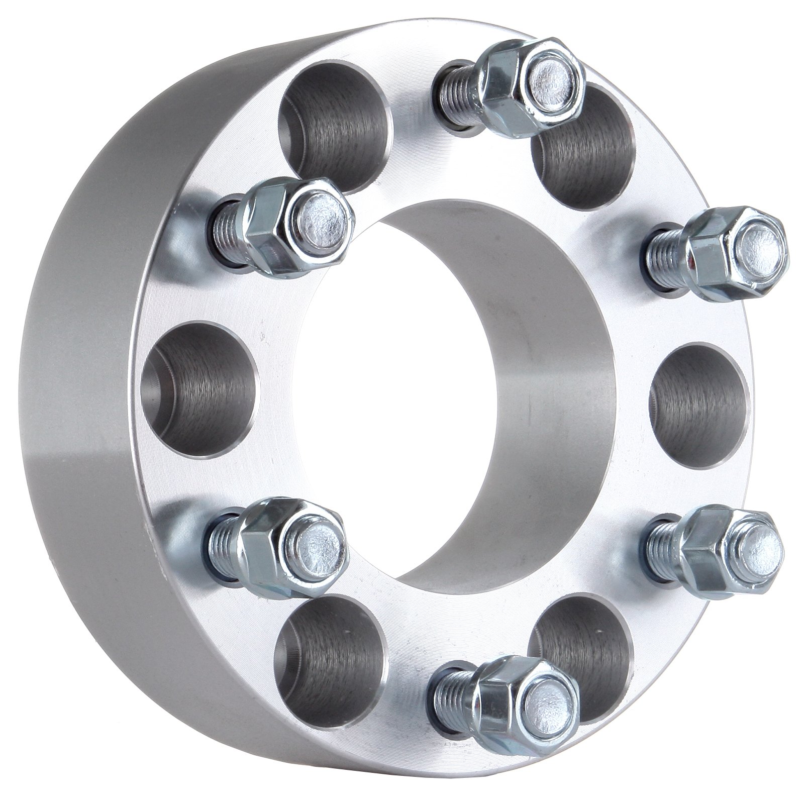6x135 to 6x135 Wheel Spacers Adapters 2 Inch 6 Lug Wheel Spacer Kit with 14x2 Lug Nuts (87.1mm CB) - Compatible with 2003-2017 Ford Expedition & 2004-2017 Ford F-150 (4PCS) - Enhance Stance & Clearance for Off-Roading & Custom Wheels