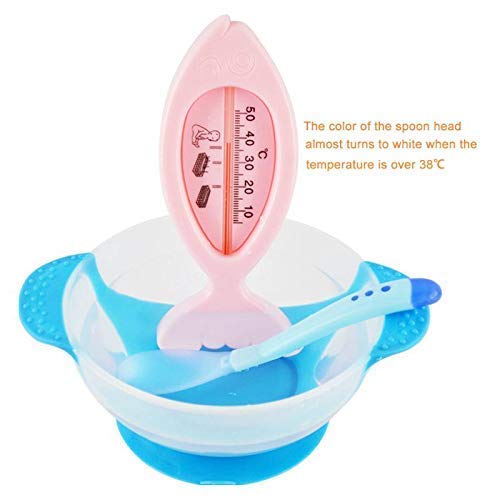 Lappu Baby Teether Set - 3 Pack Silicone Fruit Teethers for Infants 6-12 Months with Heat-Sensitive Color Changing Spoon | Safe Chew Toys for Teething Relief | Perfect for Home, Travel & Daycare Use