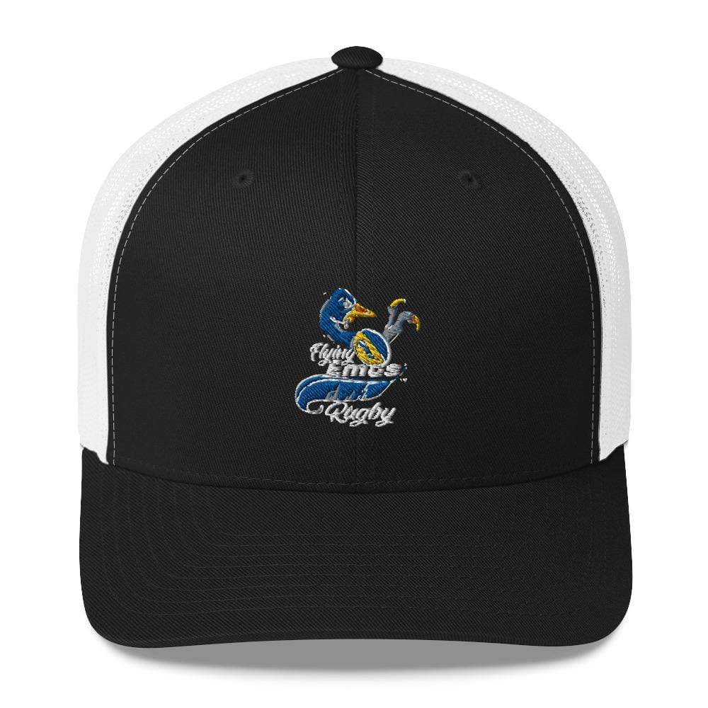 Flying Emus Trucker Hat - Adjustable Mesh Back Baseball Cap for Men & Women - Perfect for Outdoor Activities, Sports & Casual Wear