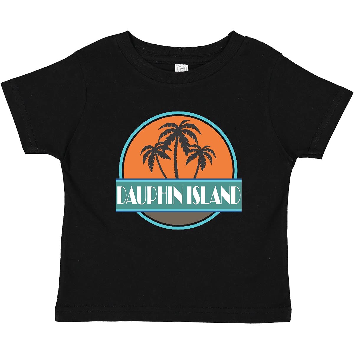 Inktastic Dauphin Island Alabama Vacation Baby T-Shirt - Cute Souvenir Gift for Infants & Toddlers - Perfect for Beach Trips, Family Vacations & Alabama-Themed Outfits