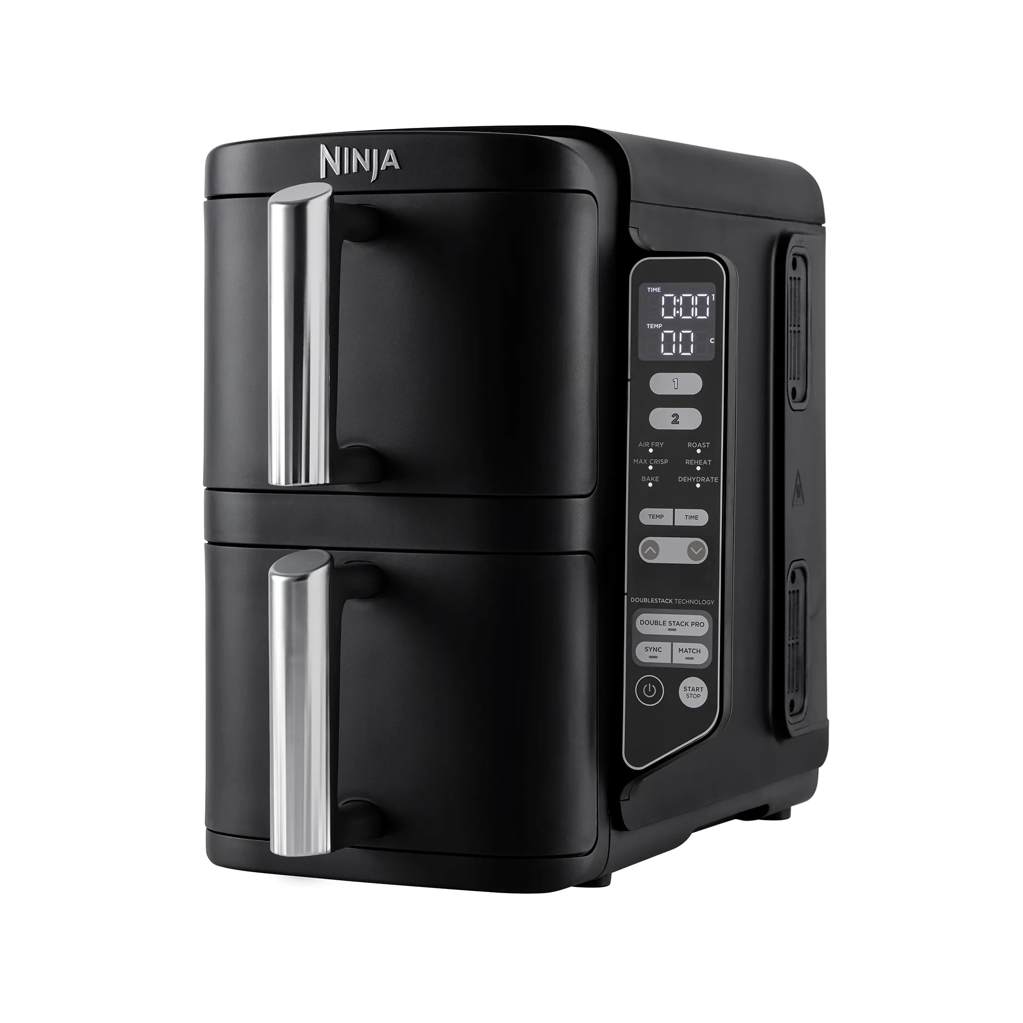 Ninja DoubleStack XXL 7.6L 2 Drawer Air Fryer - Large Capacity Air Fryer Oven for Healthy Cooking - Perfect for Family Meals, Parties & Quick Snacks