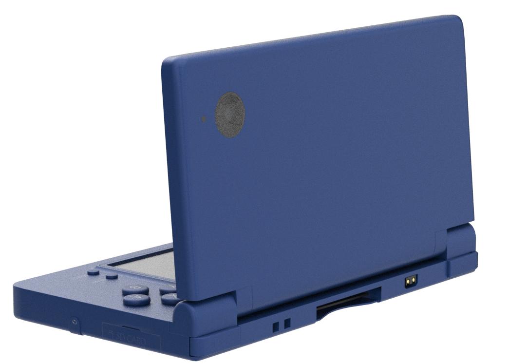 Nintendo DSi Matte Blue Handheld Gaming Console - Portable Game System for Kids & Adults | Perfect for Travel, Commuting & Home Entertainment