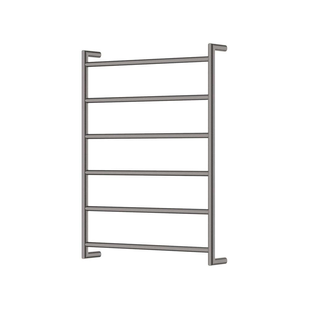 Fienza 8286080GM Kaya Heated Towel Rail - 600 x 800mm Gun Metal Bathroom Towel Warmer - Perfect for Spa, Luxury Bathrooms & Home Decor