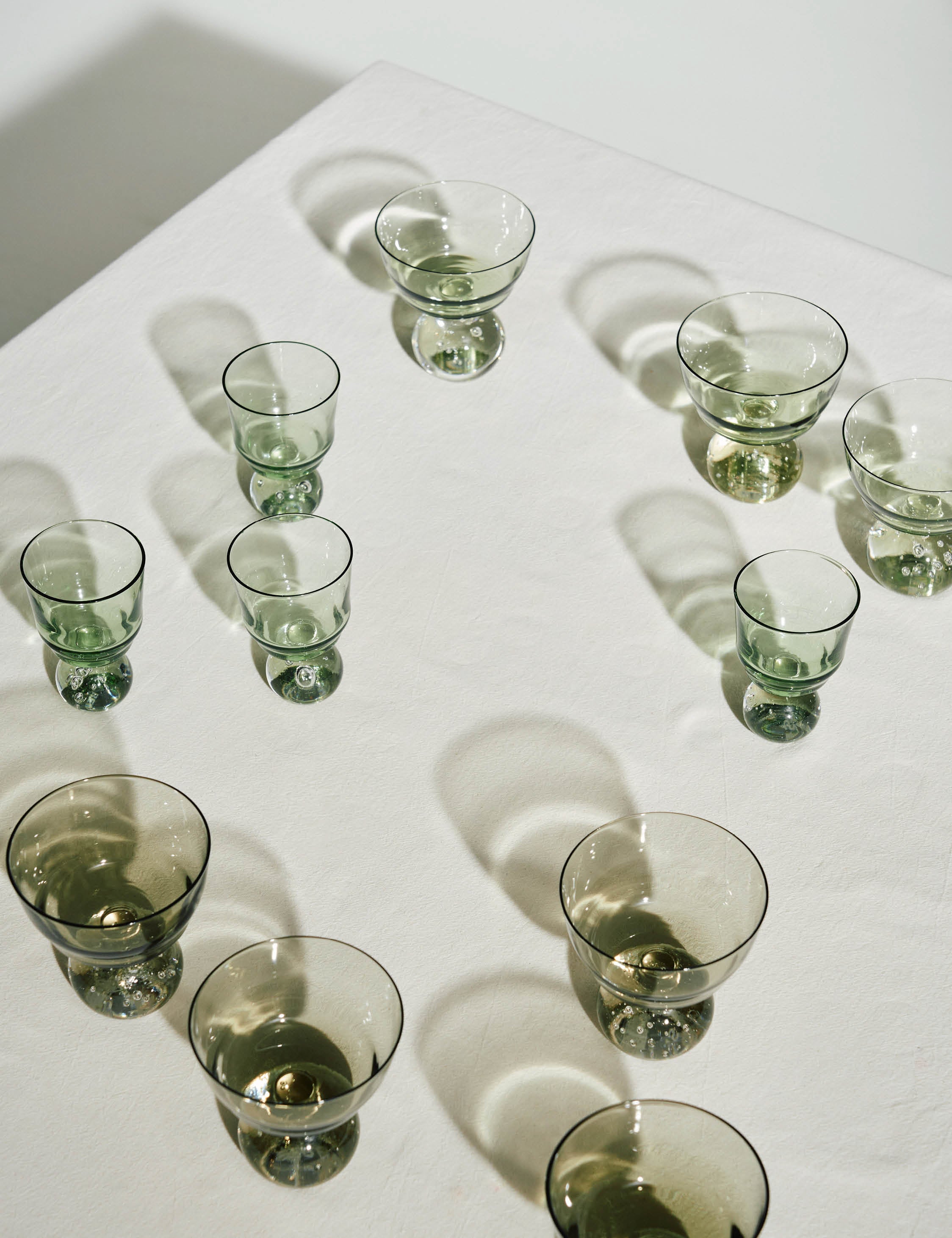 Eternal Snow Glassware Collection by Bela Silva x Serax - Elegant Handcrafted Drinking Glasses for Wine, Cocktails & Home Decor