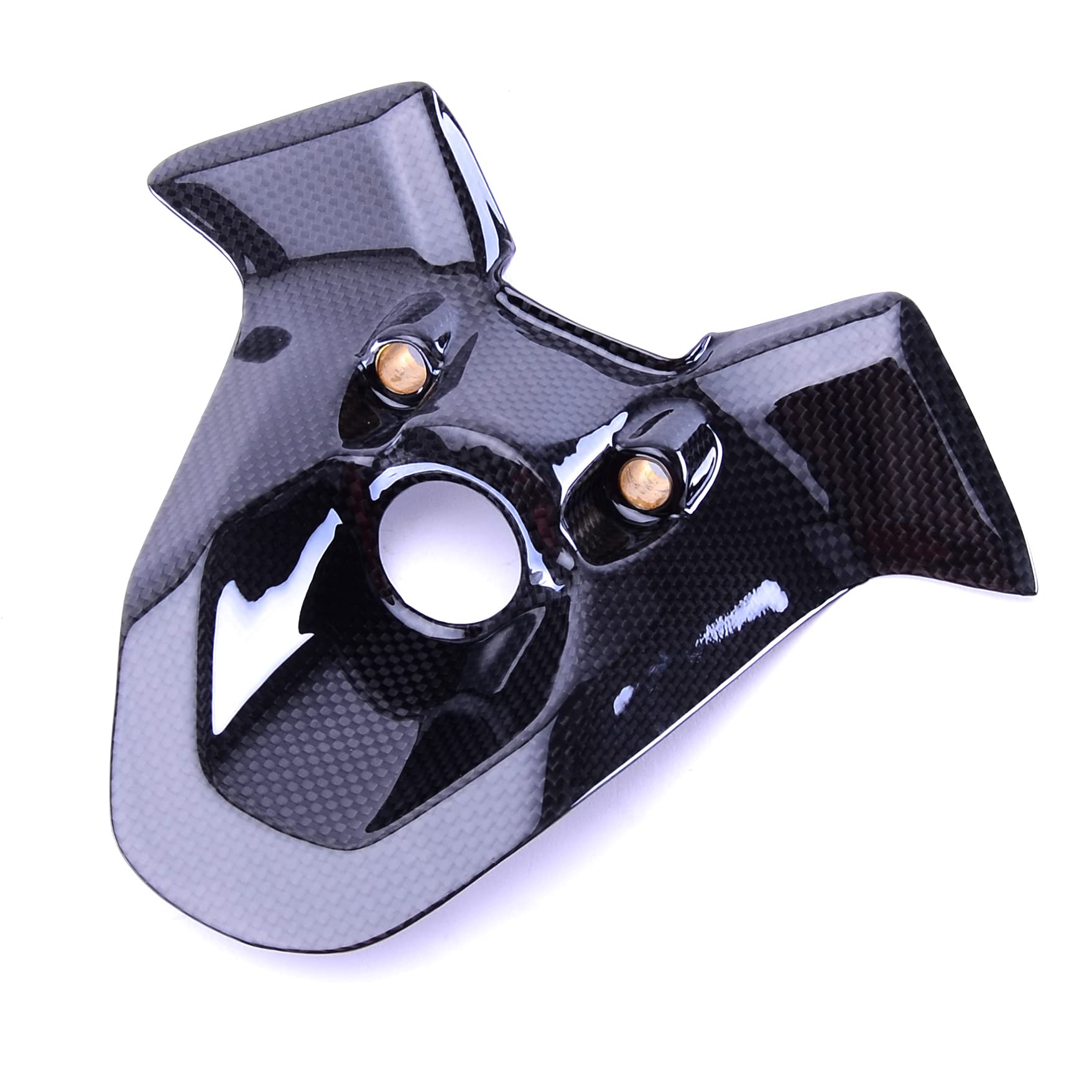 Bestem Carbon Fiber Key Ignition Guard Cover Panel Fairing for Ducati 1098 848 1198 - Motorcycle Protection Accessory for Enhanced Security & Style | Perfect for Racing, Commuting & Bike Shows