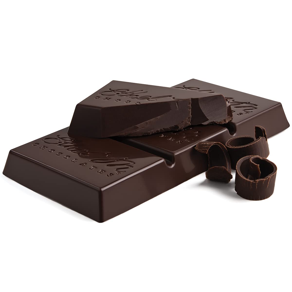 Ethel M Premium Sugar Free Dark Chocolate Bars - 24 Individually Wrapped Keto-Friendly Candy Bars for Gifts, Parties & Healthy Snacking