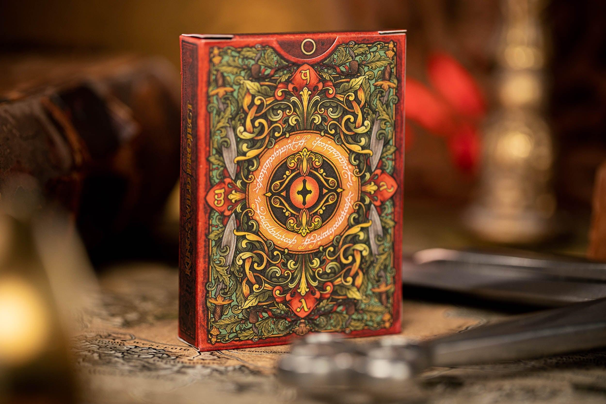 The Fellowship of the Ring Playing Cards - Official LOTR Lord of the Rings Collectible Card Game - Perfect for Movie Nights, Game Nights & Tolkien Fan Gifts