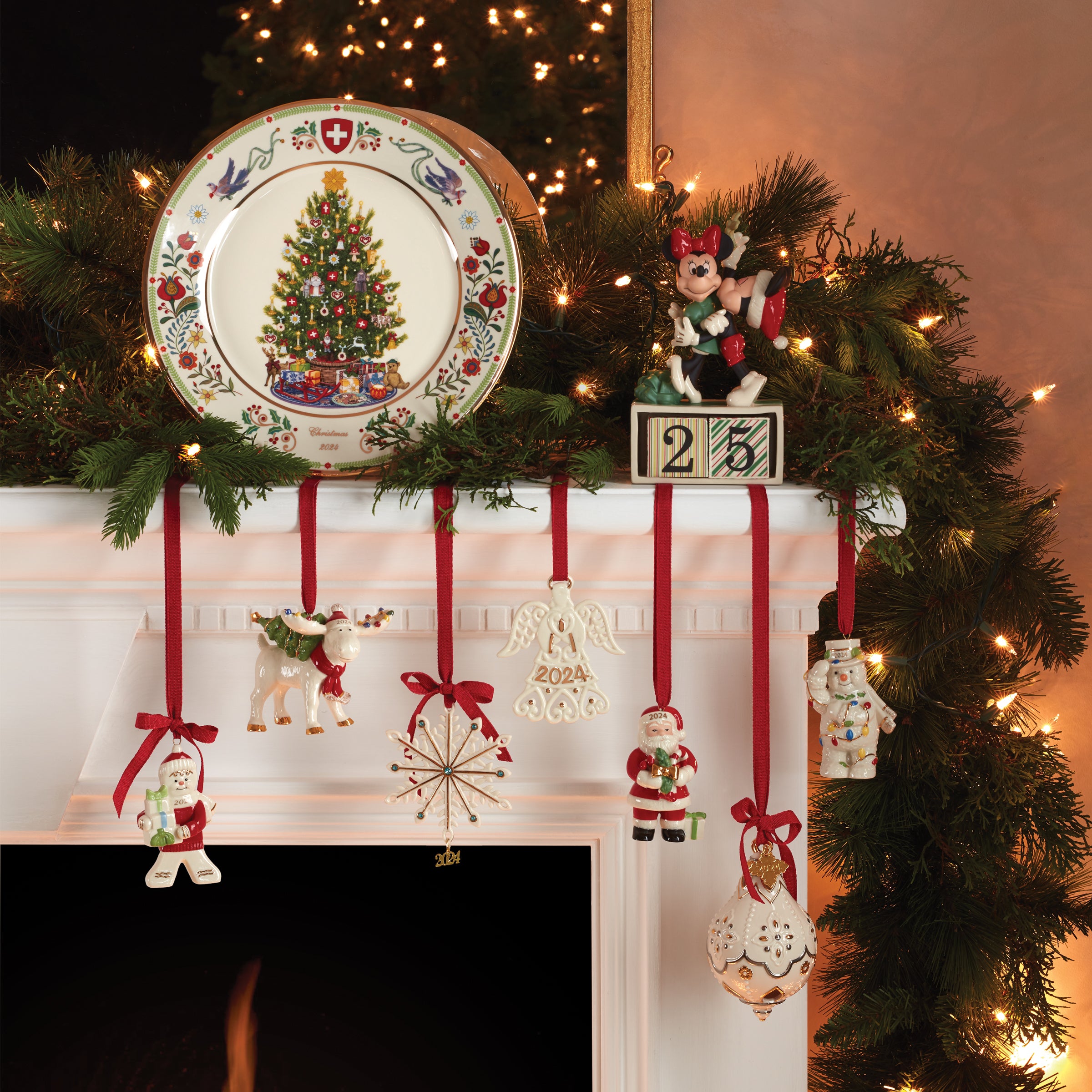 2024 A Year To Remember Angel Ornament - Christmas Tree Decorations, Holiday Home Decor, Gift for Collectors & Christmas Lovers