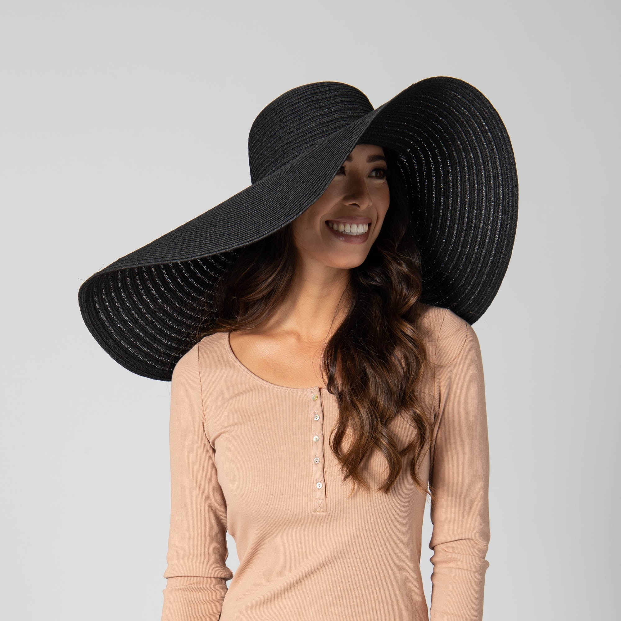 Santa Rosa Ultrabraid Large Brim Floppy Hat for Women - UPF 50+ Sun Protection, Wide Brim Beach Hat for Summer, Outdoor, Travel & Vacation