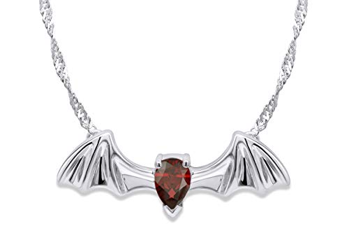 White Gold Over : Simulated Garnet