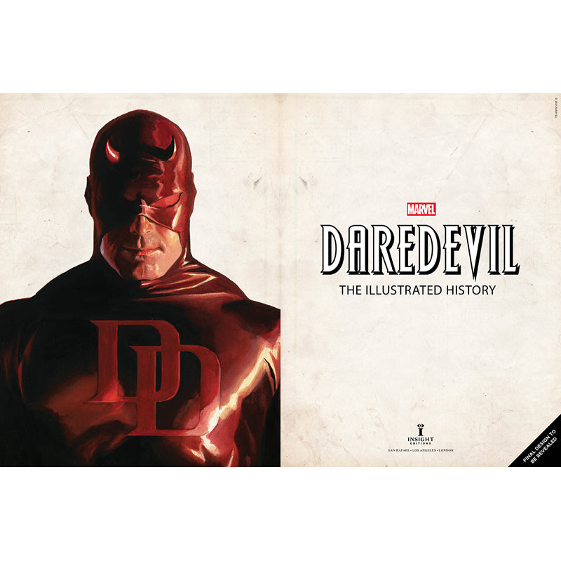 Marvel’s Daredevil: The Illustrated History Book - Collectible Comic Art & Character Guide for Fans | Perfect for Gifts, Home Decor, and Comic Book Collections