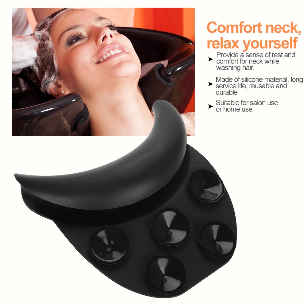 **Soft Silicone Hair Washing Tray for Sink – Adjustable Shampoo Bowl Neck Cushion, Portable Hairdressing Backwash Head Rest for Home Salon & Hair Care (Perfect for Elderly, Kids & Salon Use)**