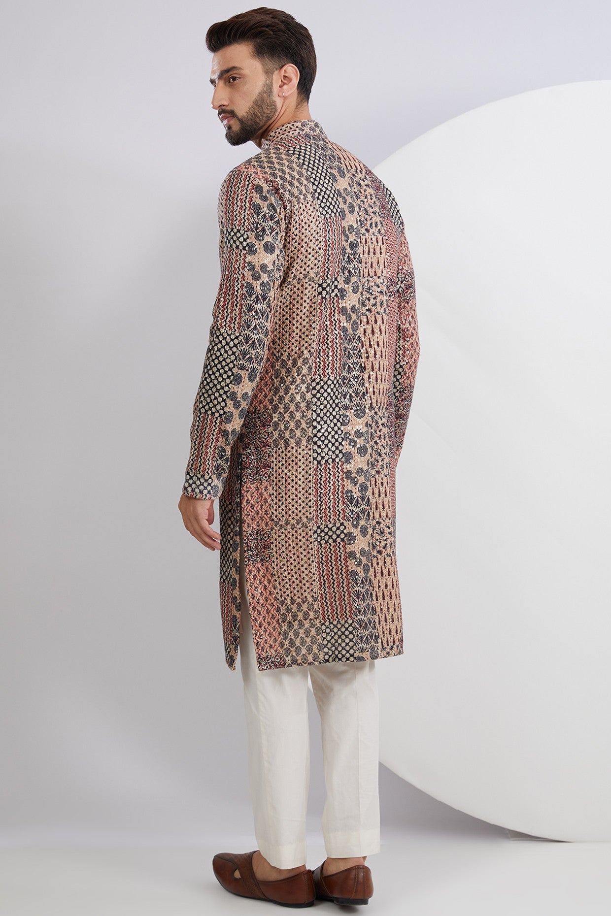 Handmade Kalamkari Print Embroidered Cotton Kurta for Women | Traditional Indian Tunic Top | Perfect for Festivals, Weddings & Casual Wear