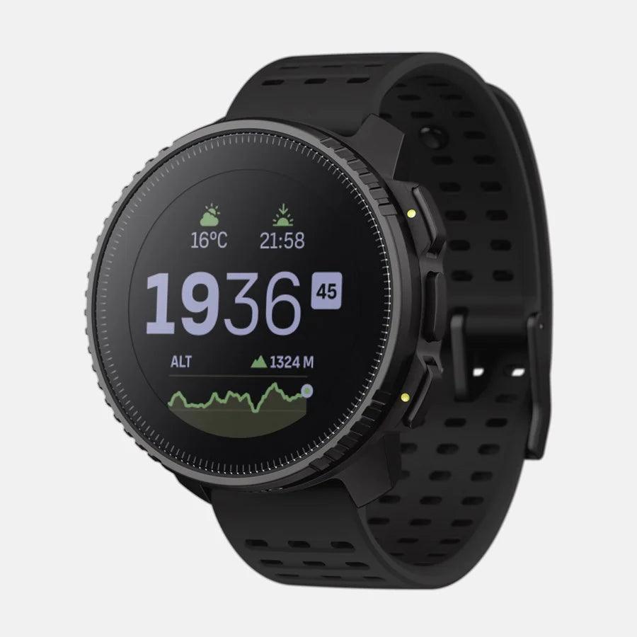 Suunto Vertical Stainless Steel or Titanium Solar GPS Outdoor Sports Watch - Hiking, Running, Climbing & Adventure Activities