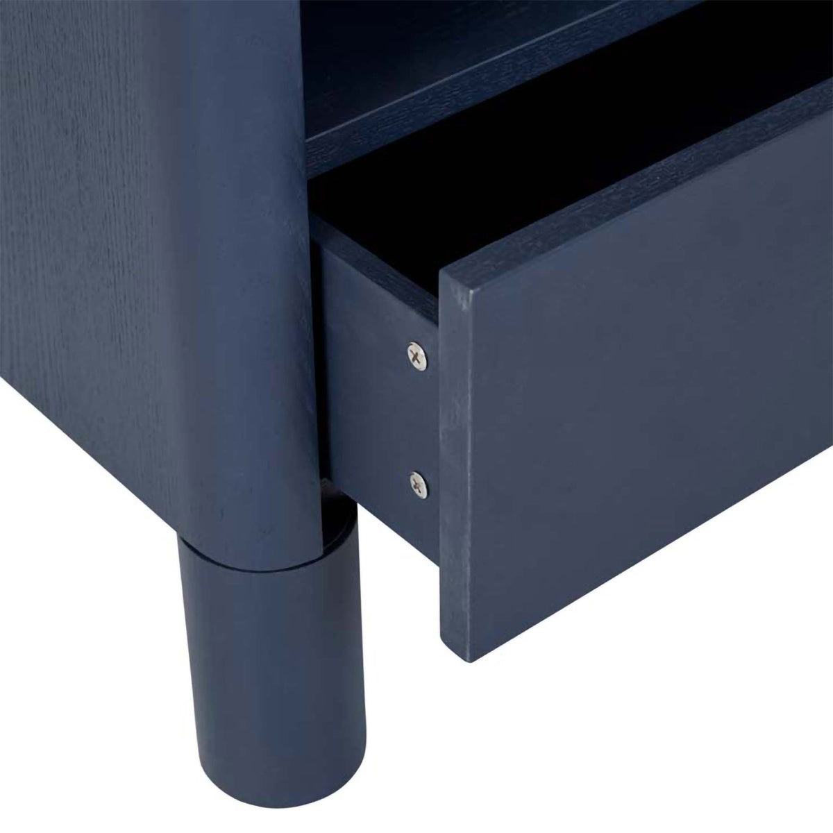 Modern Open Bedside Table - Minimalist Nightstand with Storage Shelf for Bedroom, Living Room & Office - Perfect for Small Spaces, Books, Alarm Clock & Decor