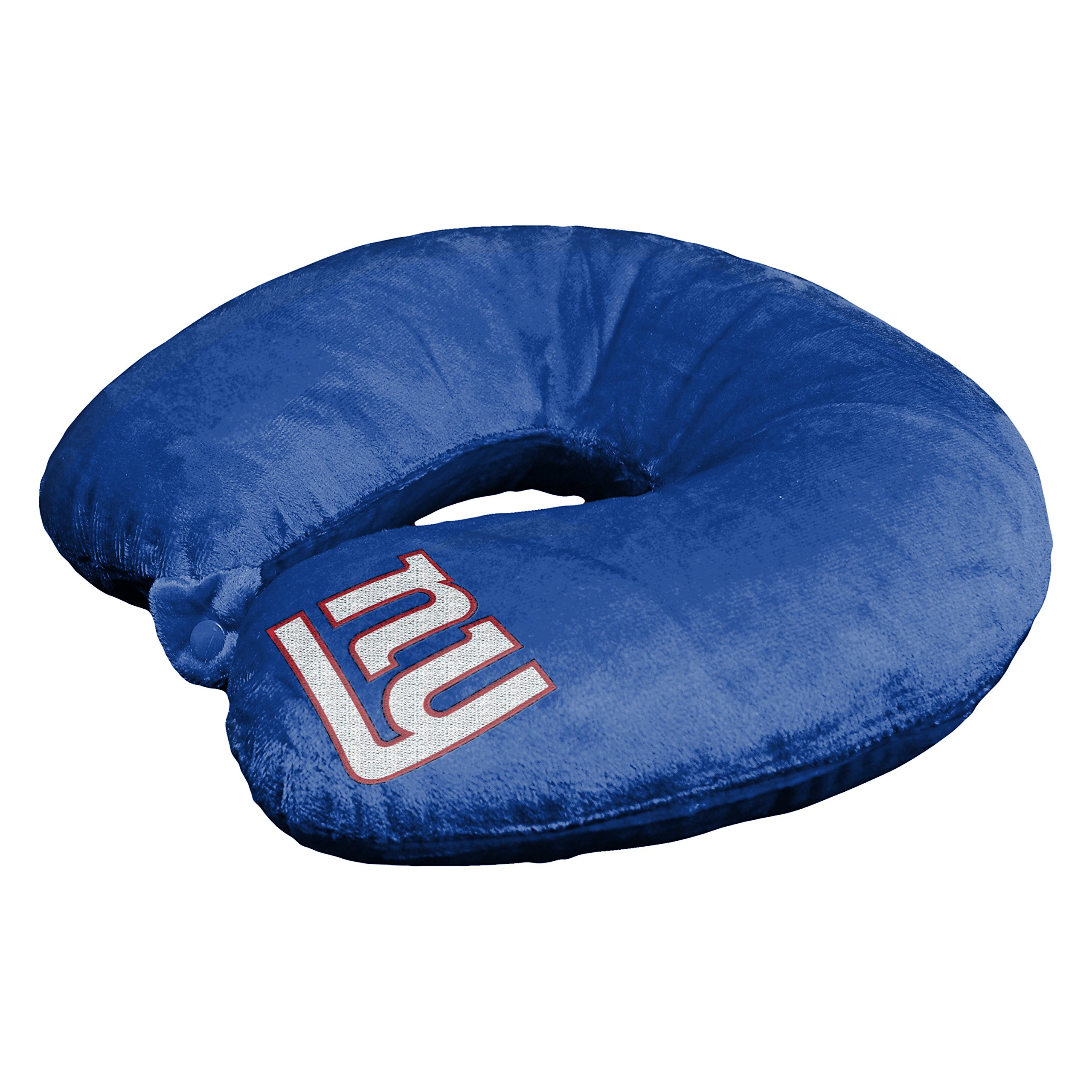 Officially Licensed NFL Travel Neck Pillow - Soft Support for Airplane, Car & Home - Multiple Team Colors & Logos - Perfect Gift for Football Fans