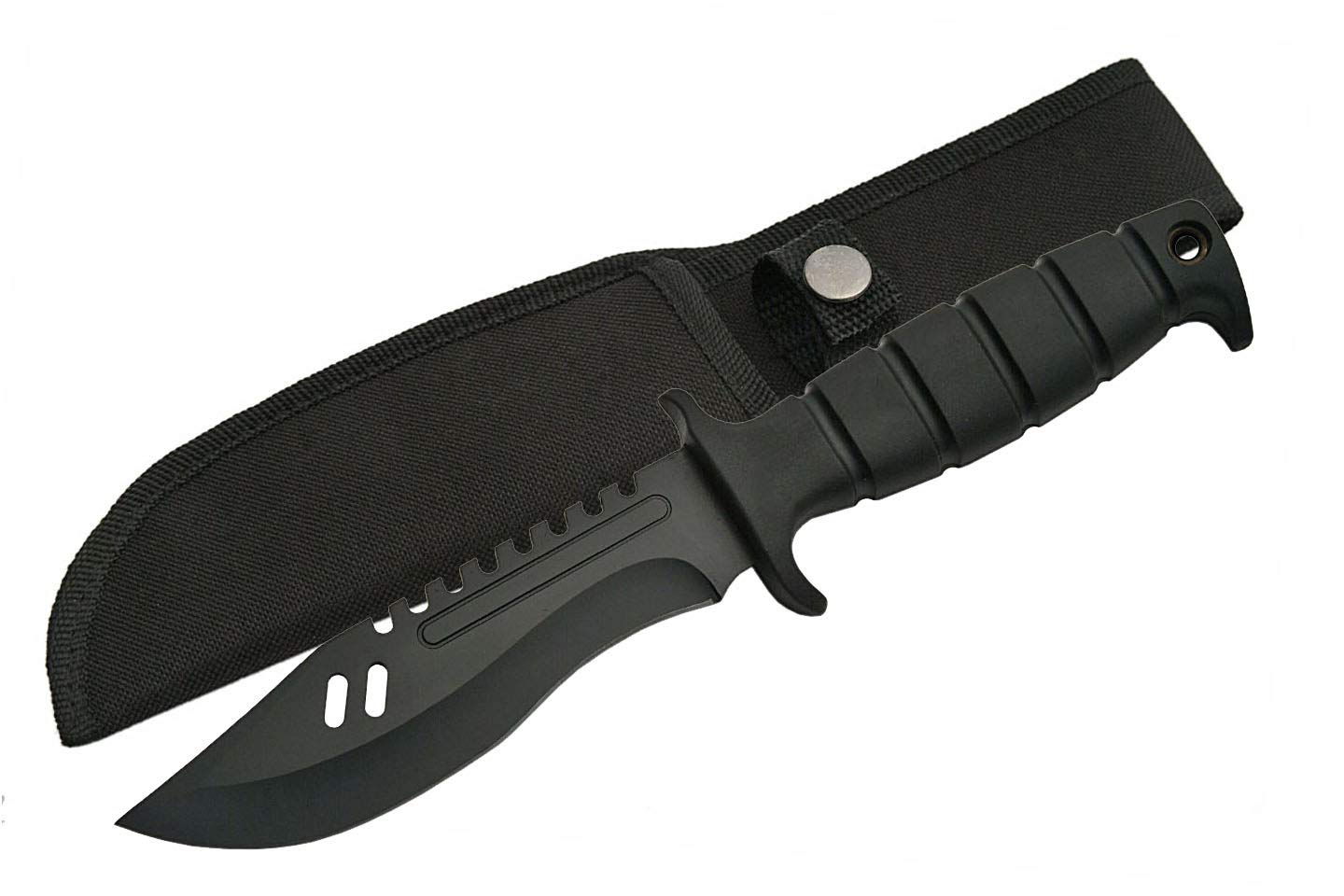 SZCO Supplies 211223 Hunting Fixed Blade Knife - Premium Outdoor Survival Knife for Camping, Hunting & Bushcraft | Durable Stainless Steel Blade with Ergonomic Handle