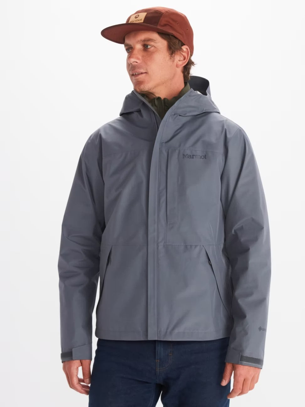 Marmot Men's GORE-TEX® Minimalist Jacket - Waterproof & Breathable Outdoor Shell for Hiking, Camping & Travel - Lightweight Windproof Rain Jacket for Men