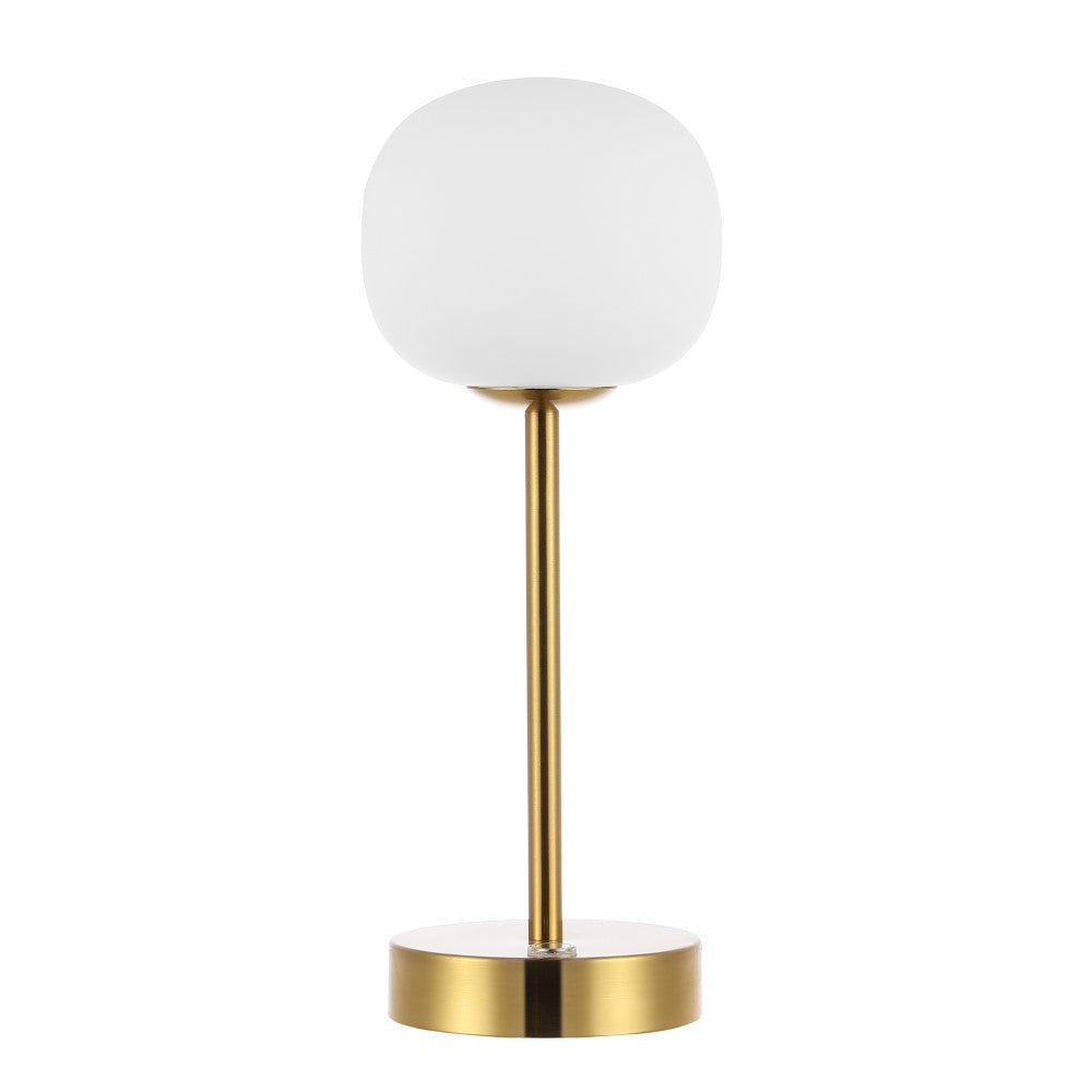 Modern Minimalist Iron Rechargeable LED Table Lamp - 12.25