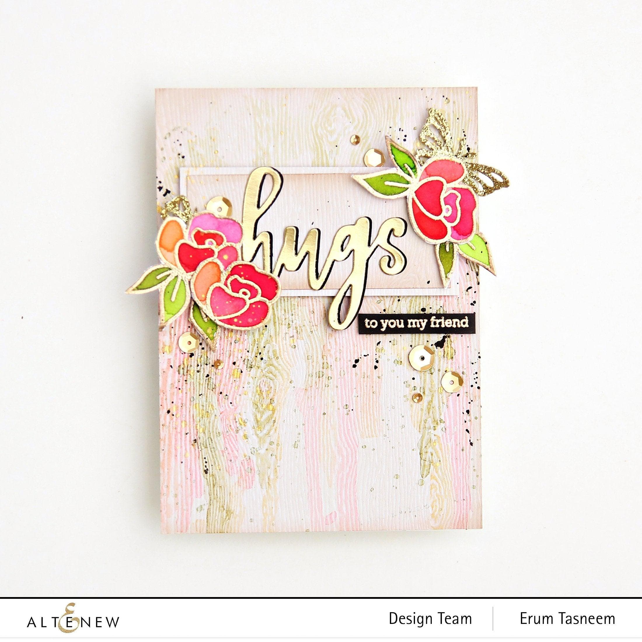 Mini Delight: Petite Posy Stamp & Die Set for Card Making, Scrapbooking & DIY Crafts - Perfect for Greeting Cards, Invitations & Paper Projects