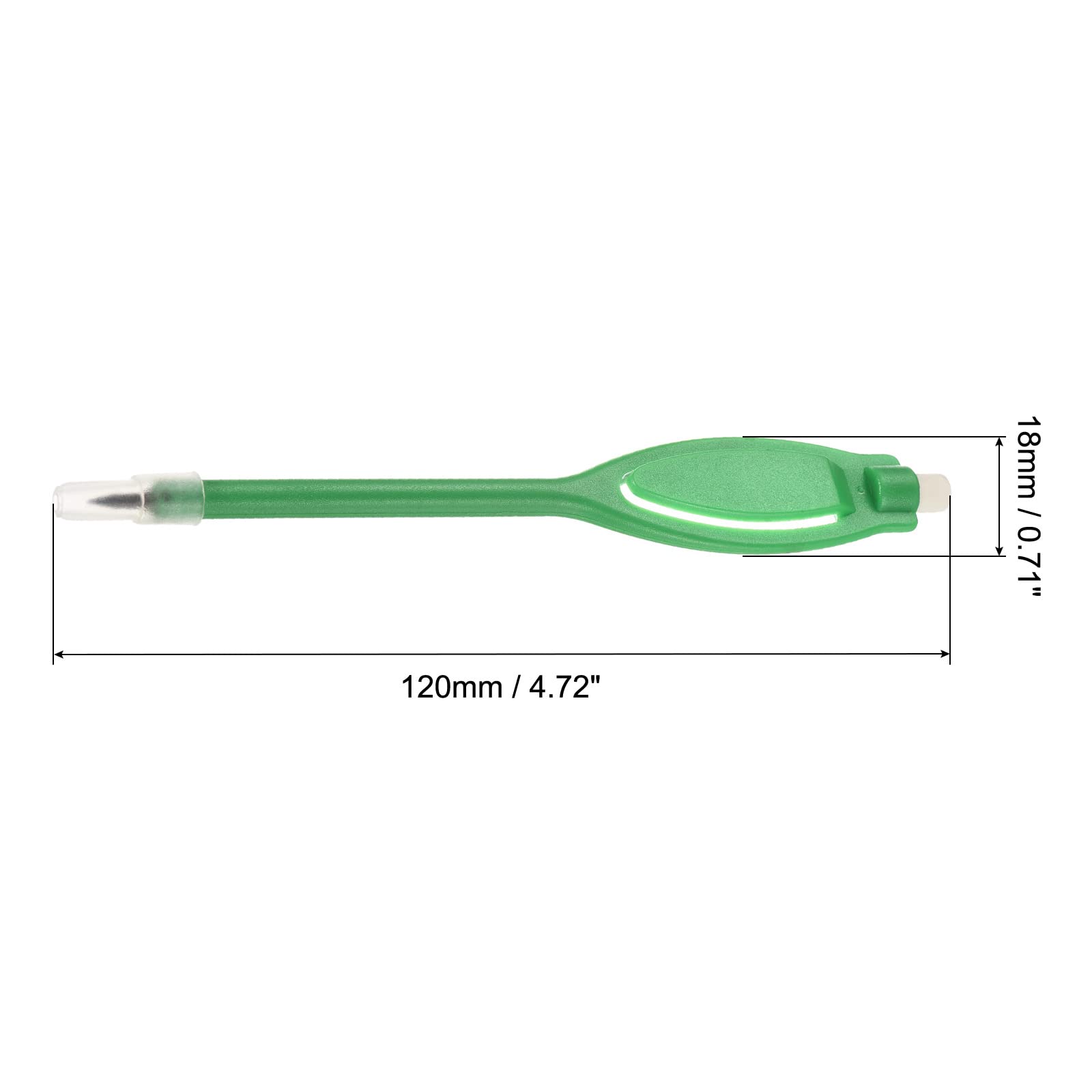 Golf Scoring Pencils 10 Pack with Eraser - 2H Marker Pens for Golf & Sports