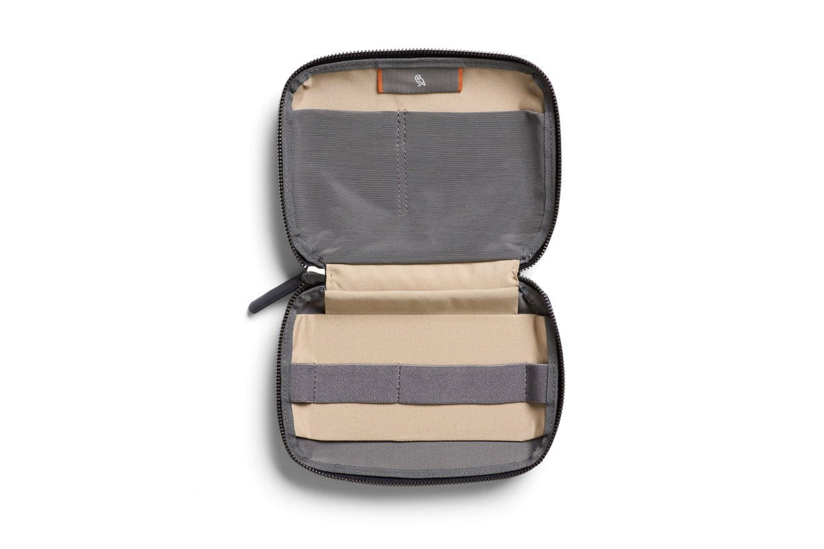 Bellroy Compact Tech Organizer - Slim Travel Cable Pouch for Phones, Chargers & Accessories | Perfect for Business Trips & Daily Commute