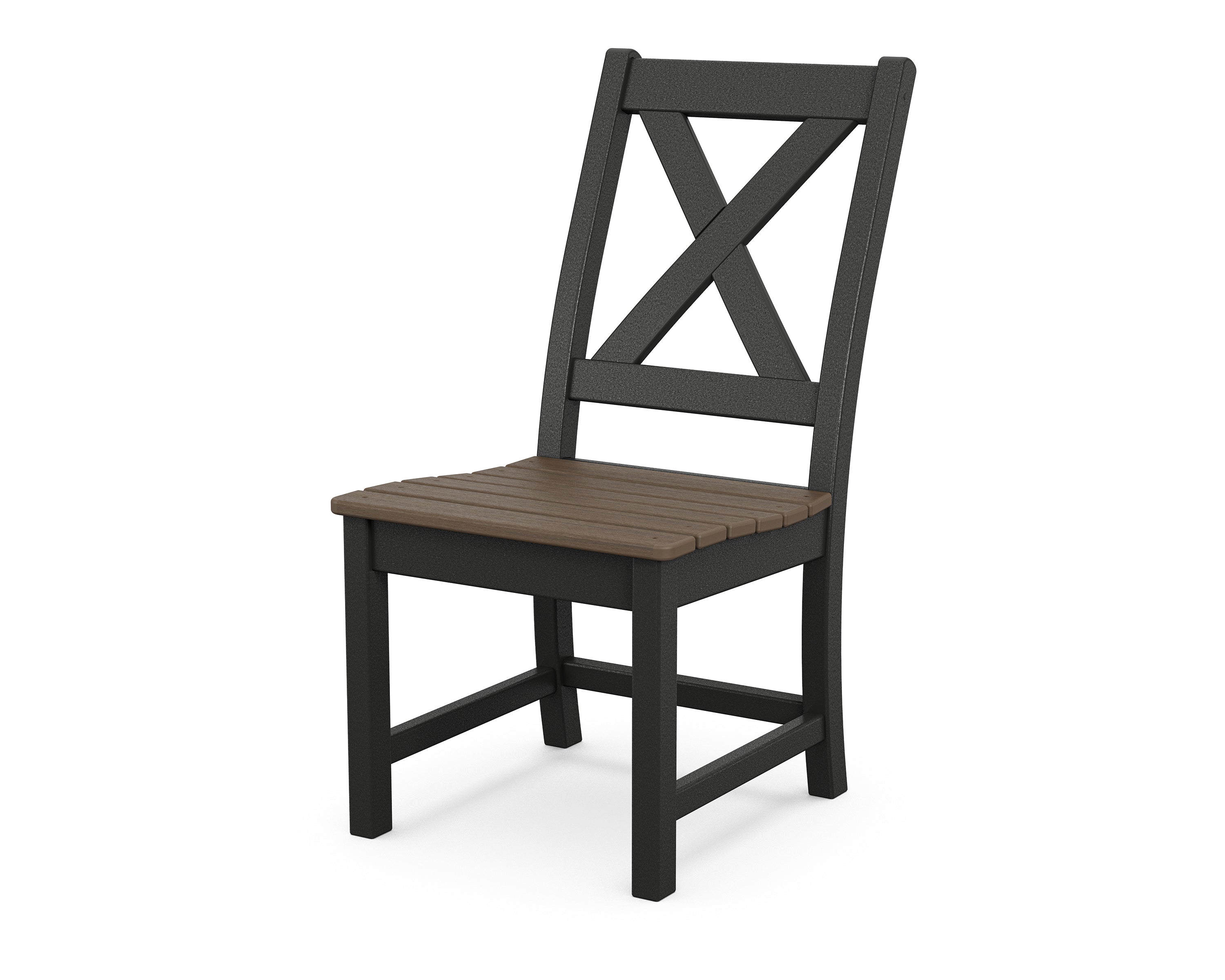 POLYWOOD Braxton Outdoor Dining Chair - Weather-Resistant, Durable & Comfortable - Perfect for Patio, Deck, Poolside & Garden Use