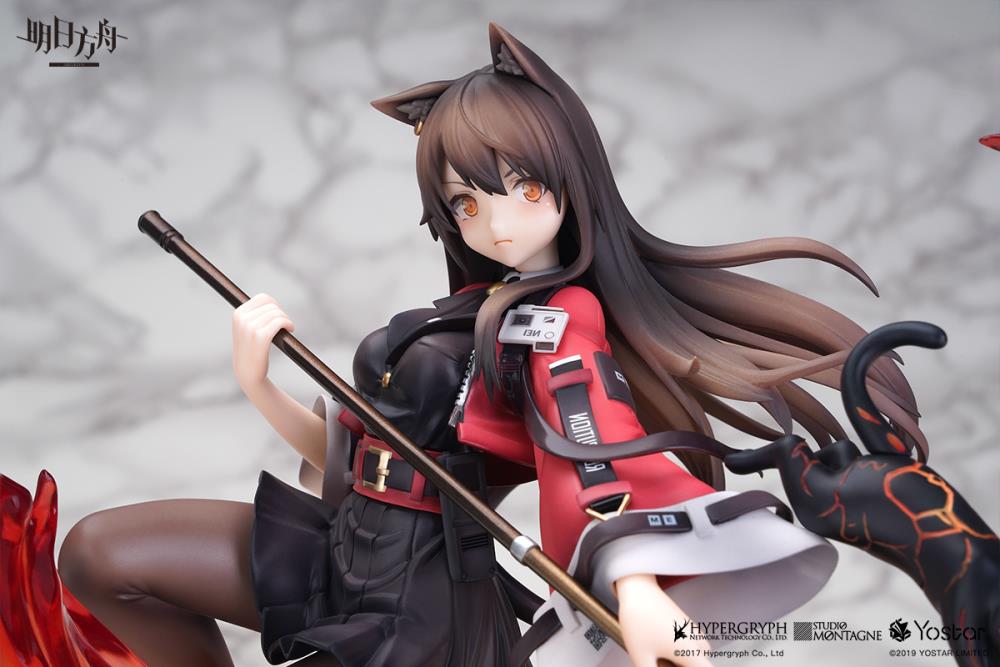 Apex Innovation 1/7 Arknights Skyfire Elite II Ver. Anime Figure - Collectible Scale Statue for Display & Gaming Room Decor