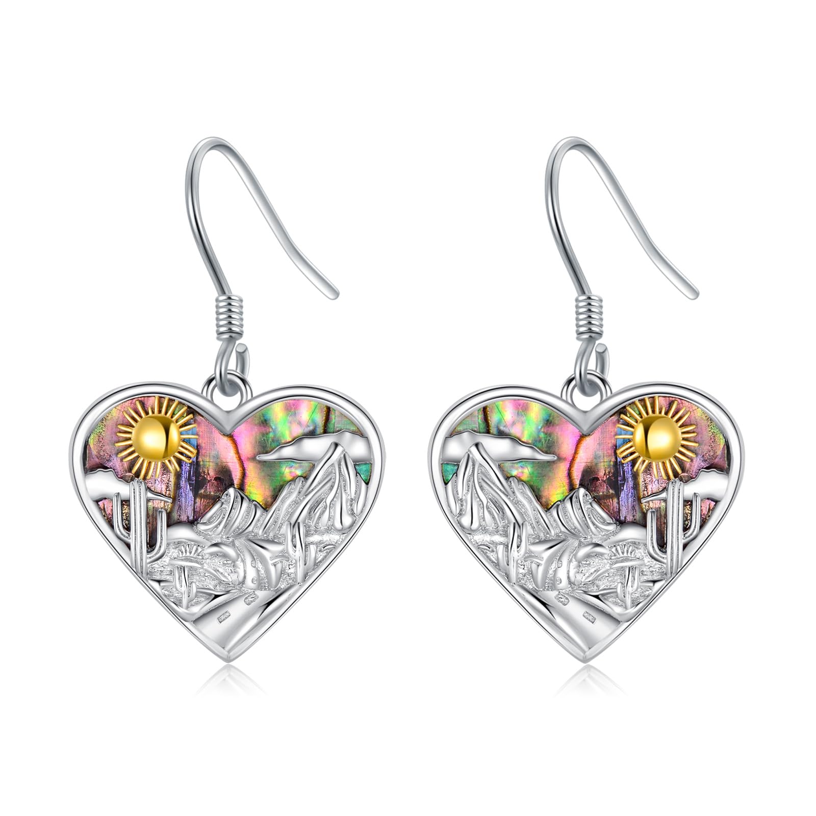 925 Sterling Silver Dangle Earrings for Women - Hypoallergenic Jewelry Gift Set for Girls, Teens, Daughter, Sister & Friends - Perfect Birthday, Anniversary & Special Occasion Gifts - Elegant Everyday Wear & Party Accessories