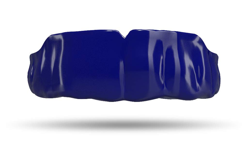 Custom Professional MMA Boxing Muay Thai Mouthguard - Navy Blue - Impact Protection for Fighters & Athletes - Perfect for Training, Sparring & Competitions