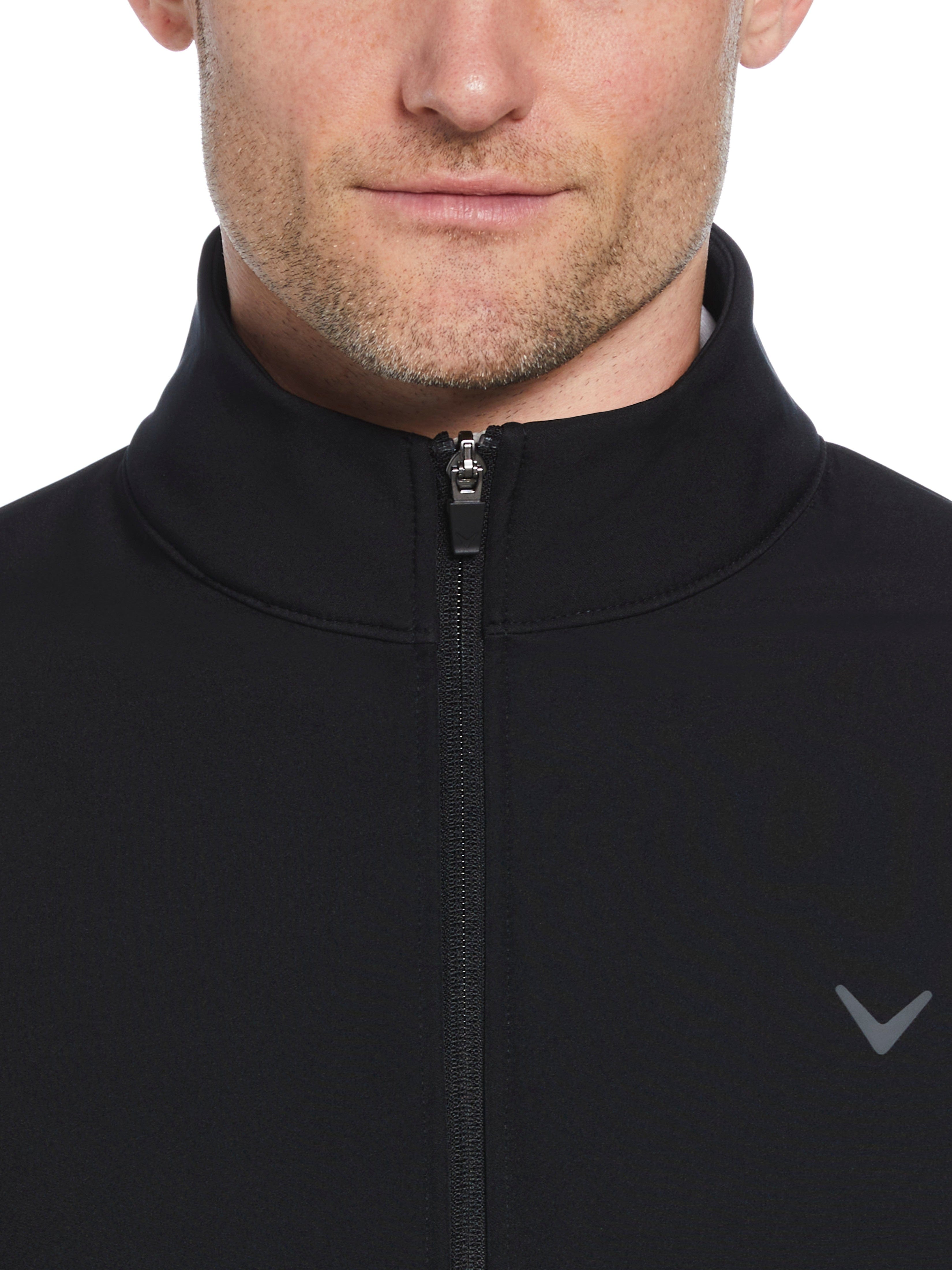 Men's Lightweight Waterproof Full Zip Golf Jacket - Windproof & Breathable for Outdoor Sports, Golfing, Hiking & Casual Wear