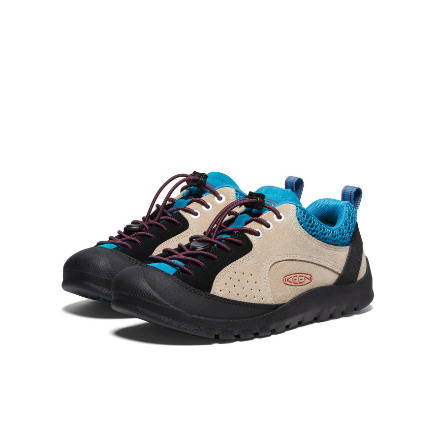Women's Jasper Rocks Sneakers - Comfortable Walking Shoes for Women in Safari & Fjord Blue | Perfect for Hiking, Travel & Everyday Wear