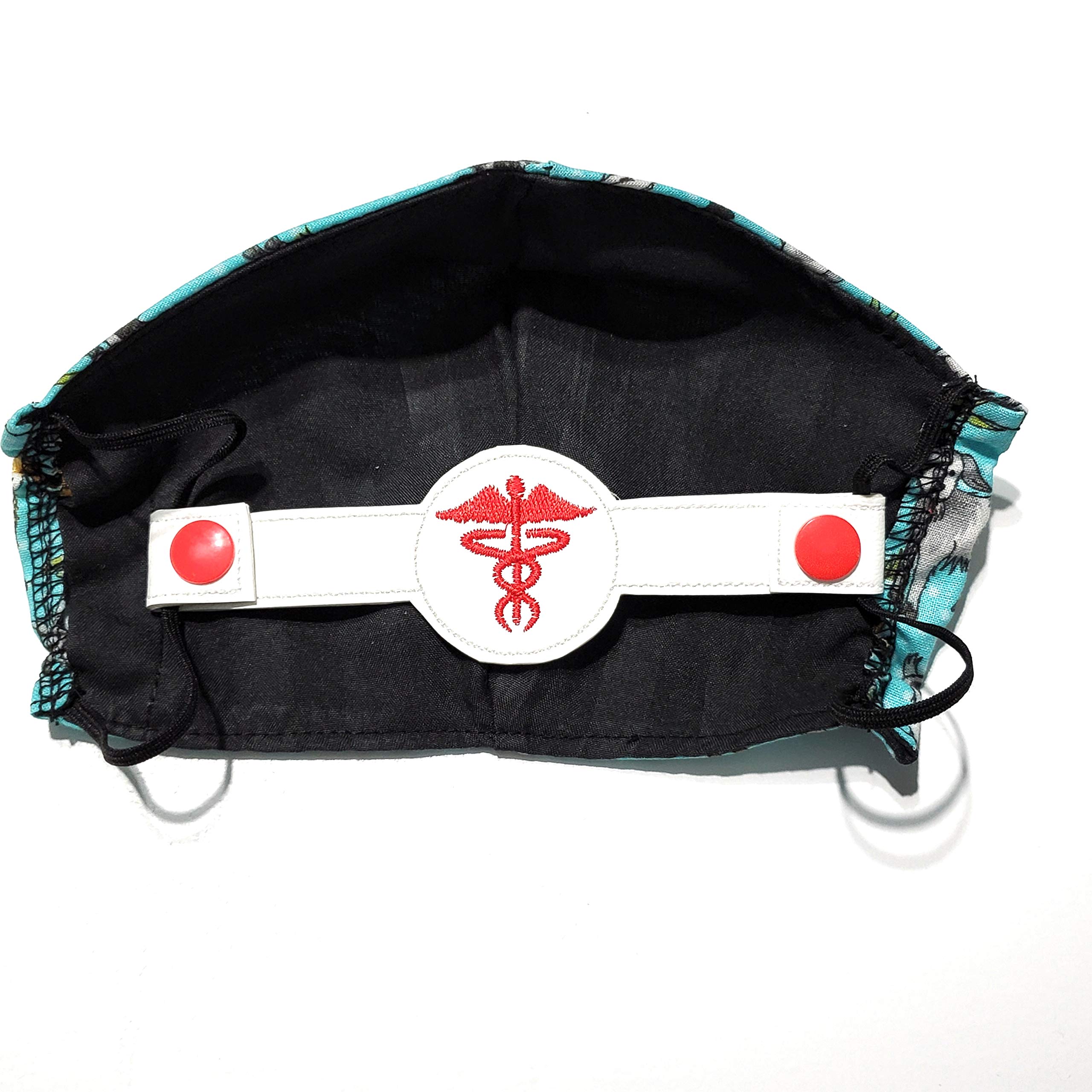 Nurse Caduceus Ear Savers - Comfortable Mask Strap & Ear Protector for Medical Masks - Mask Extender & Clip for Healthcare Workers & Everyday Use