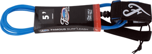 Famous Brit Competition 5' Blue Dog Leash - Durable Nylon Pet Leash for Medium & Large Dogs, Perfect for Walking, Training & Outdoor Adventures