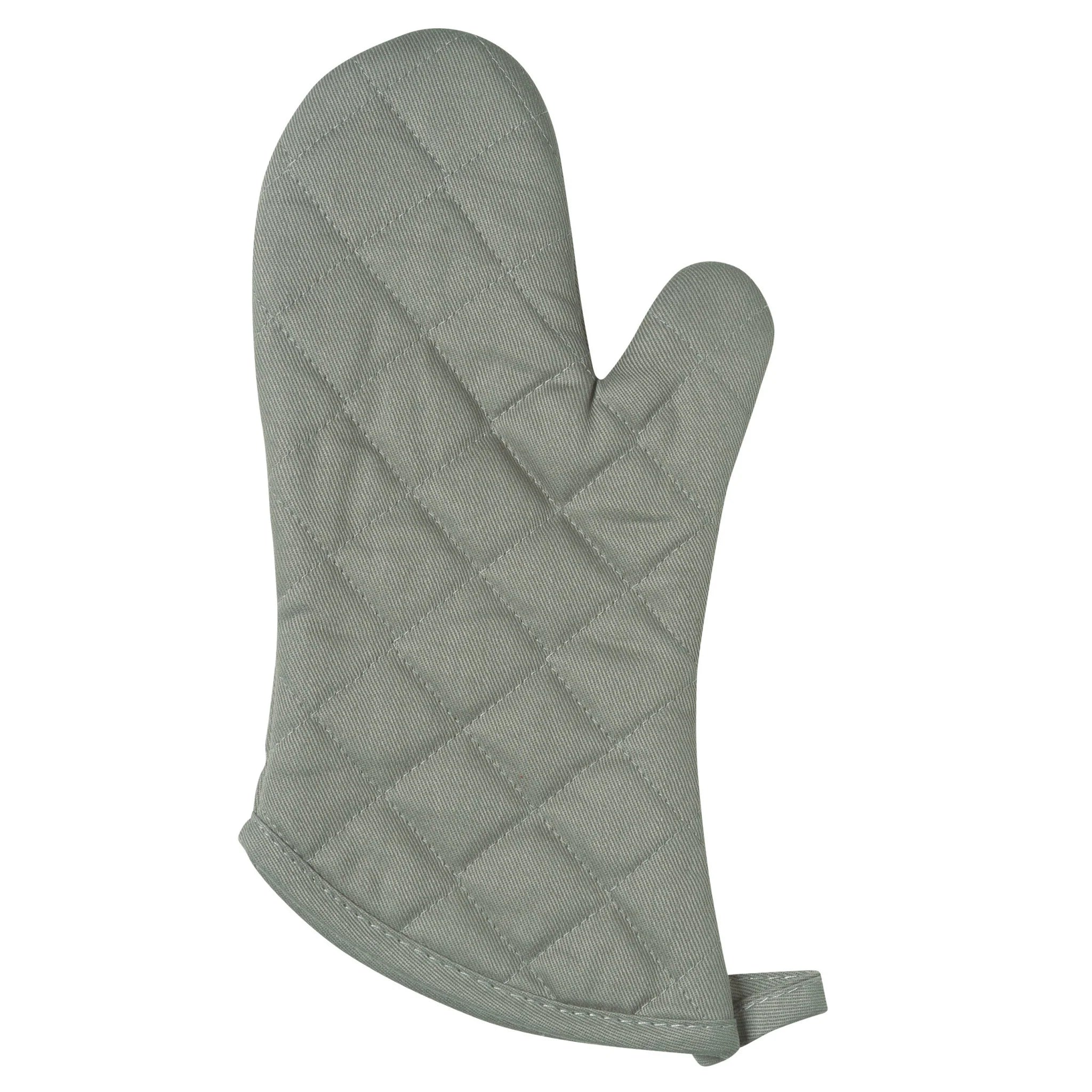 Now Designs Premium Heat-Resistant Oven Mitt - London Gray - Perfect for Baking, Grilling & Kitchen Safety