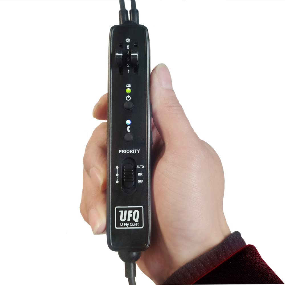 BT-Link Aviation Bluetooth Adapter for Pilot Headsets - Convert Non-Bluetooth Headsets & Helmets to Wireless - Perfect for Flight Training, Cockpit Communication & Air Traffic Control