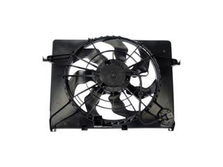 Dorman Radiator Fan Assembly - High Performance Cooling Fan Replacement for Cars & Trucks - Perfect for Overheating Prevention & Engine Cooling in Hot Weather