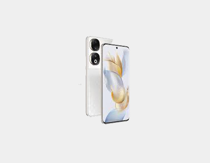 Honor 90 5G Smartphone Unlocked 512GB ROM 12GB RAM Dual SIM GSM - Diamond Silver | Premium Android Phone for Gaming, Photography & Business Use