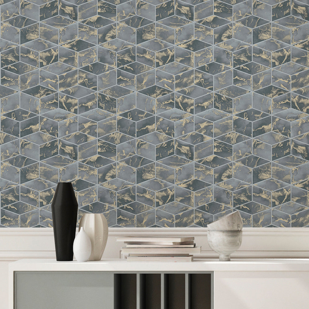Metropolitan Stories 2 Geo Marble - Premium Decorative Marble for Home & Office Decor | Perfect for Bookshelves, Coffee Tables, and Gift Giving