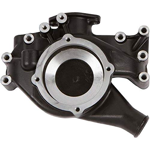 Black Water Pump Housing Unit for Big Block Chrysler 383 440 MOPAR Engines - High Performance Cooling System Replacement Part for Classic Cars & Hot Rods